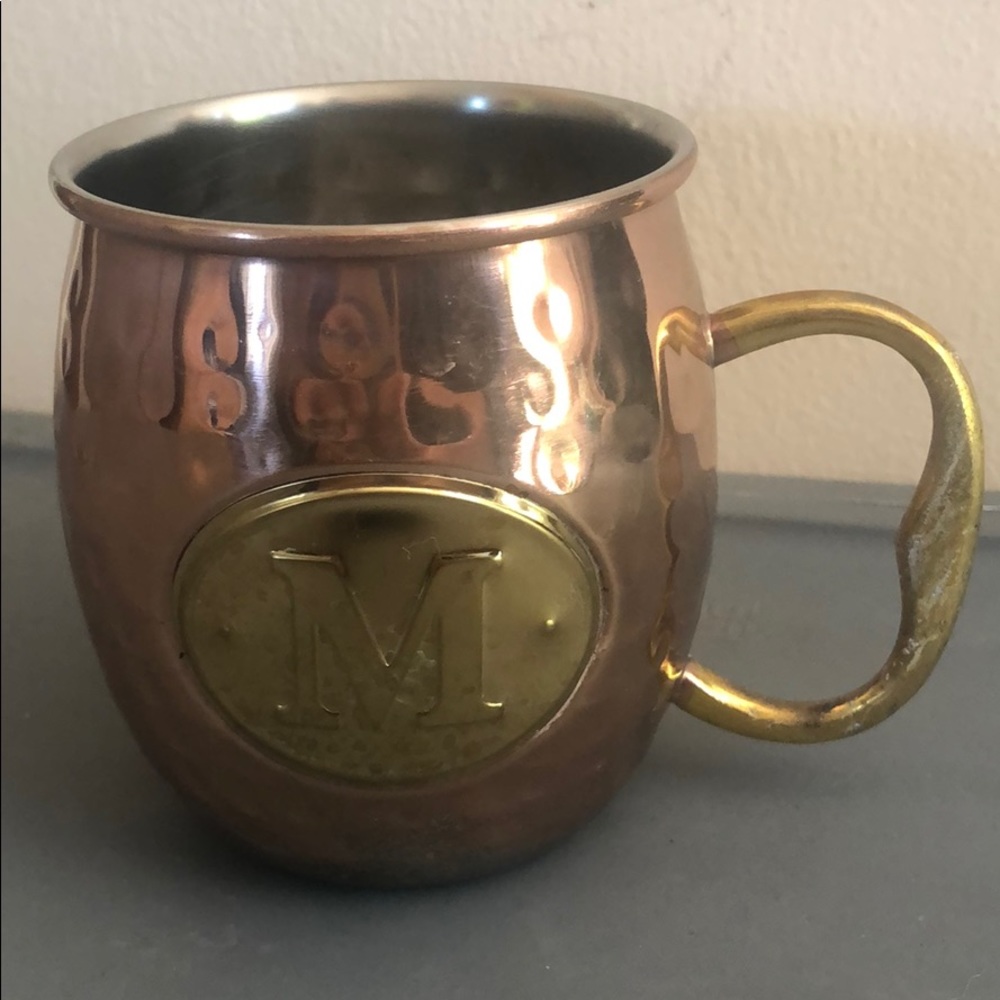 “M” Copper Mug